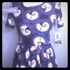 BNWT Nightmare Before Christmas Amelia Dress S
